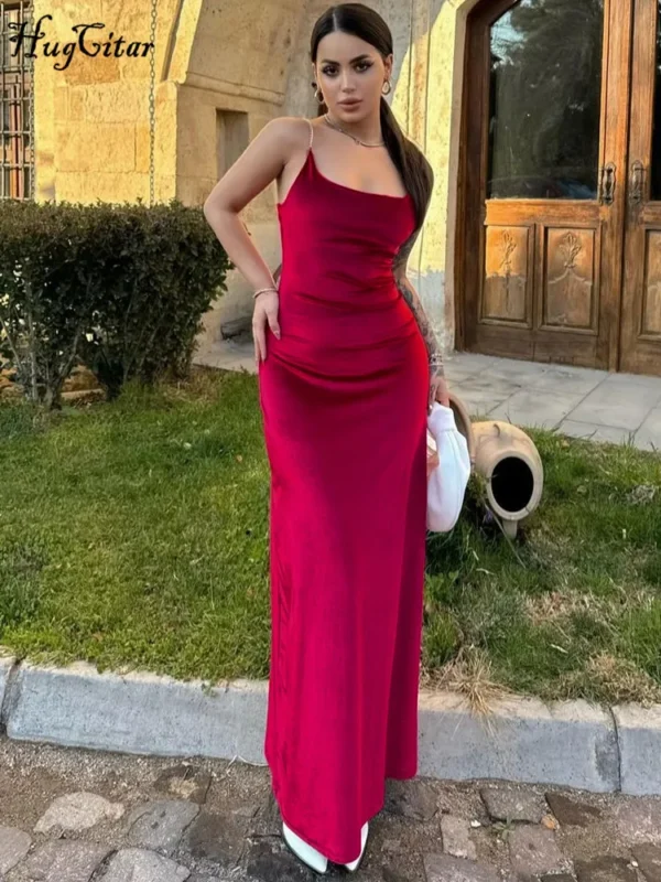 Elegant red prom dresses for winter evening party and festivals