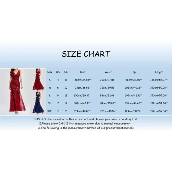 Red Embroidered Beaded Deep V Neck Fishtail Maxi Evening Dress - Image 6