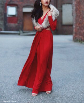 Shawls, Capes & Scarves: Warm Yet Stylish Red Prom Dress Ideas
